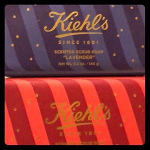 Kiehls scented scrub soap  grapefruit or lavender